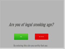 Tablet Screenshot of ecigshopmn.com